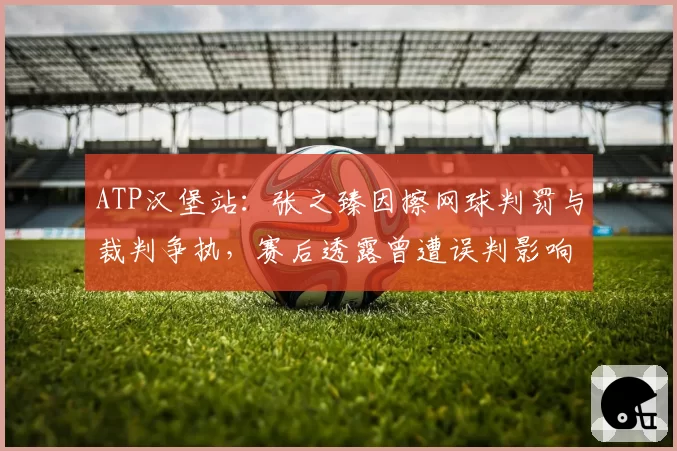 ATP汉堡站：张之臻因擦网球判罚与裁判争执，赛后透露曾遭误判影响赛点