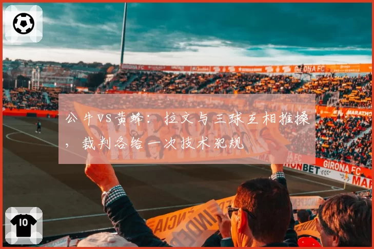 公牛vs黄蜂：拉文与三球互相推搡，裁判各给一次技术犯规