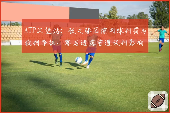 ATP汉堡站：张之臻因擦网球判罚与裁判争执，赛后透露曾遭误判影响赛点